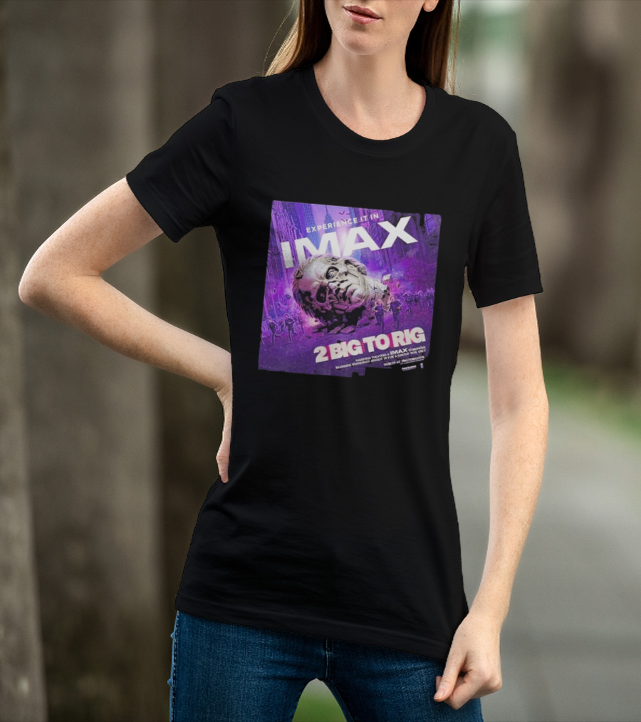 Experience It In IMAX Ghost 2 Big To Rig Feature Film Capturing Skeletour World Tour 2026 T-Shirt