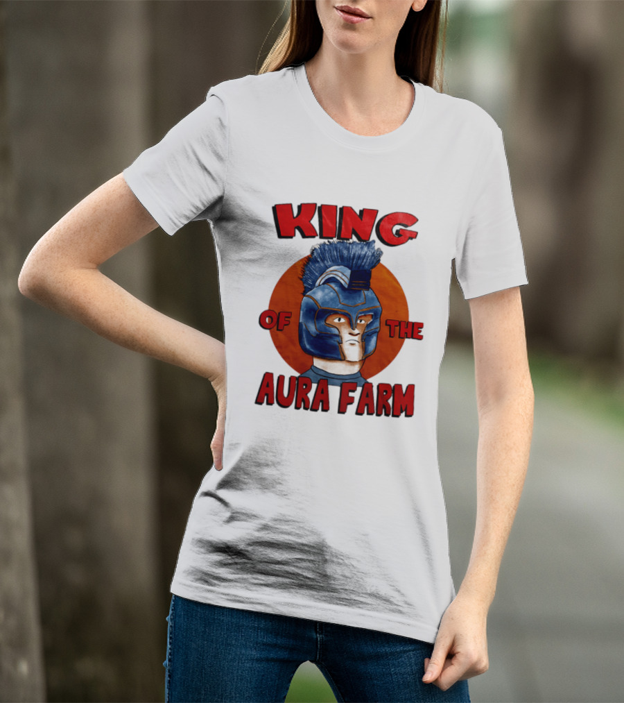 King Of The Aura Farm Hank Hill Helmet Warrior T-Shirt