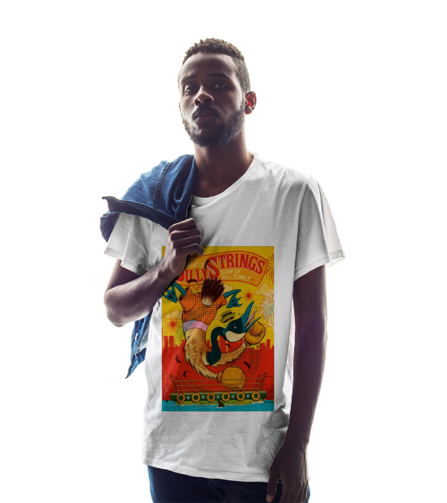 Billy Strings Boston MA July 21 2026 Greatest Show Of All Time Boxing Duck With Gloves T-Shirt