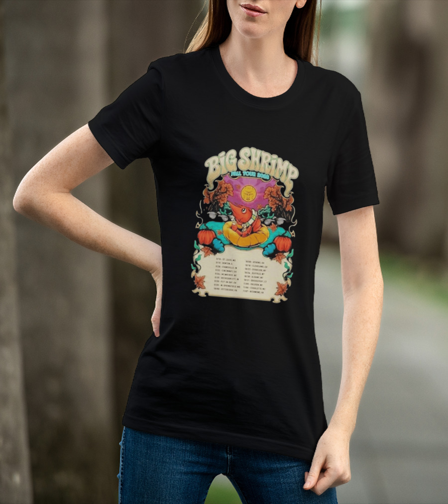 Big Shrimp Fall Tour 2026 Dates T-Shirt