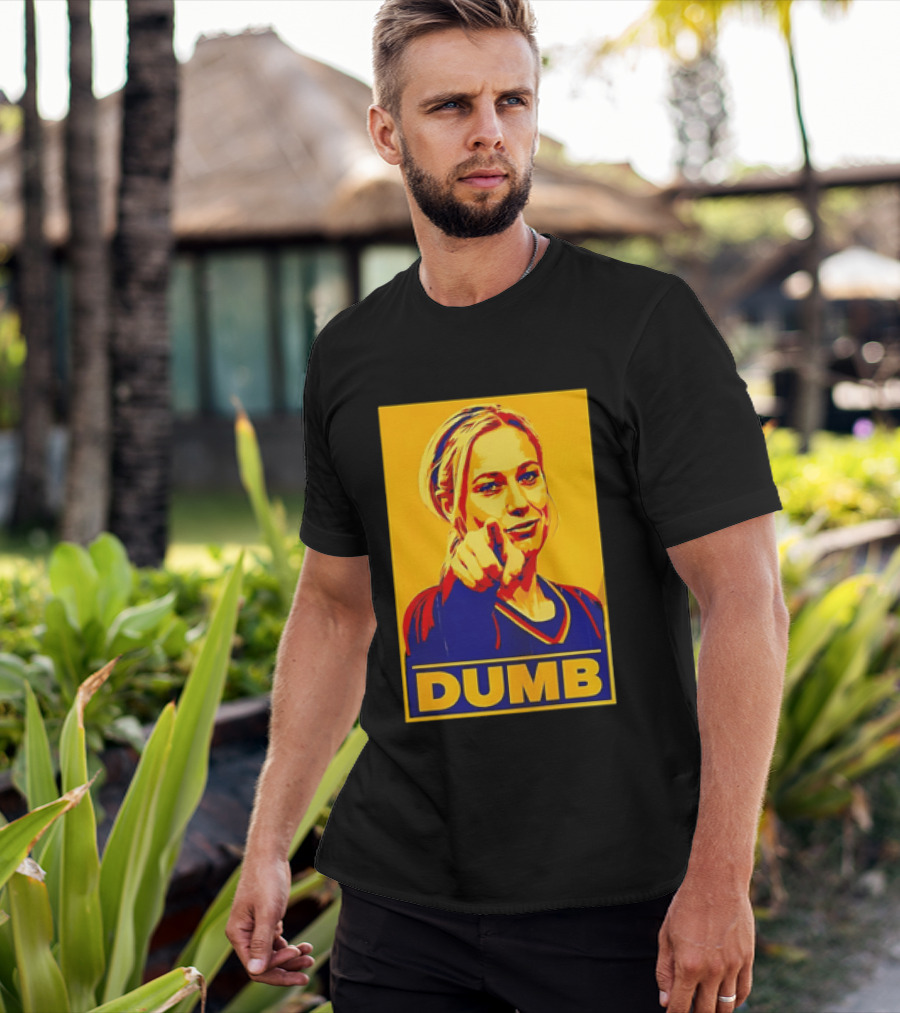 Sophia Cunningham Dumb Woman Pointing Her Finger T-Shirt