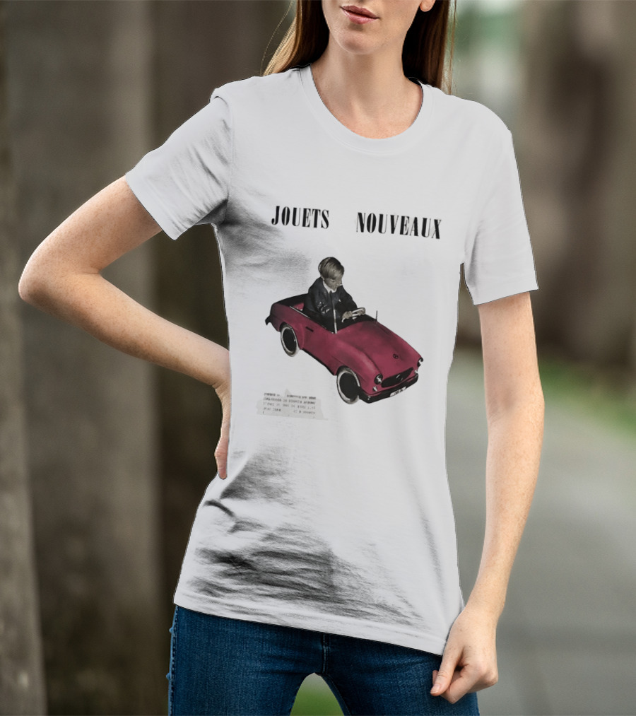 Jouets Nouveaux Vintage Car Child Paris Image T-Shirt