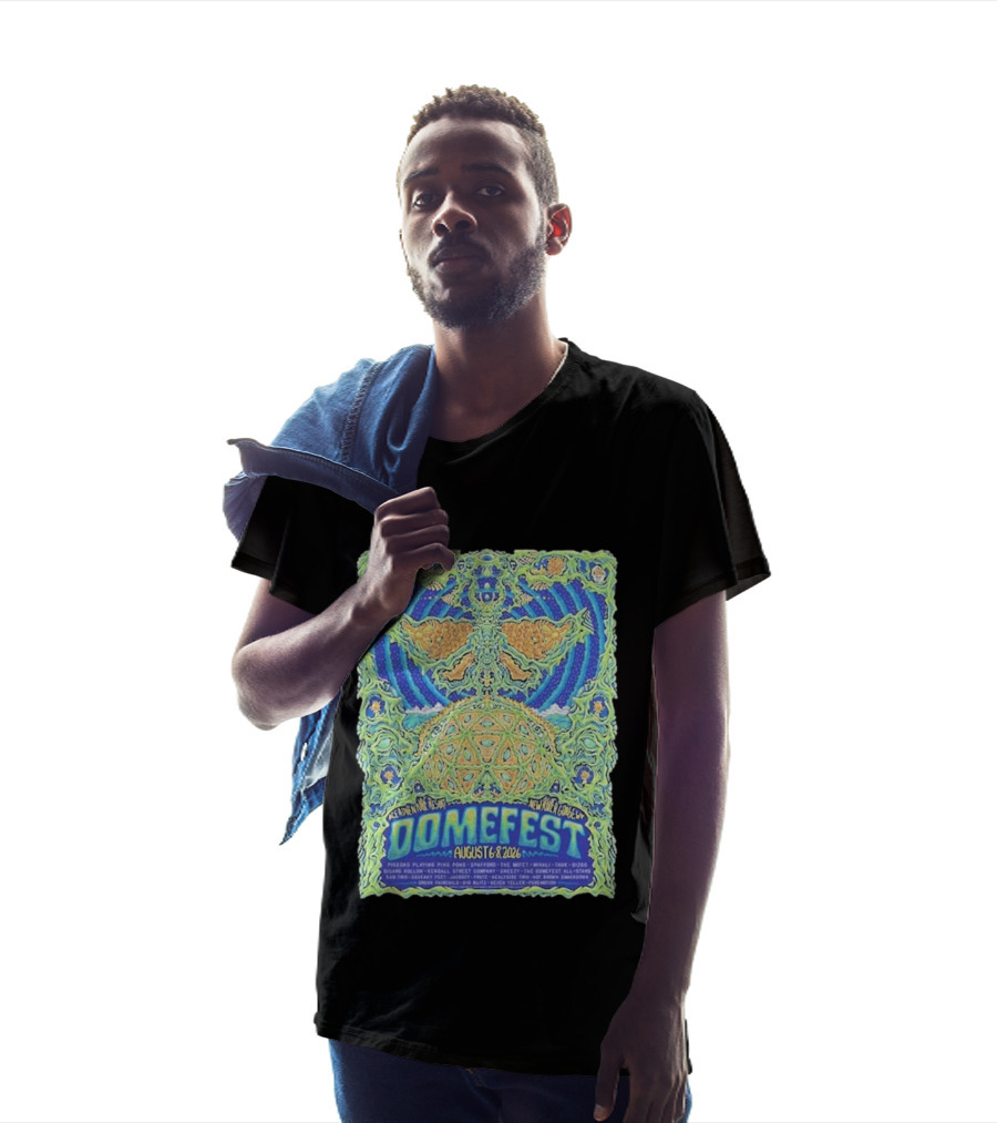 Domefest Line Up At ACE Adventure Resort In New River Gorge West Virginia On August 6 8 2026 T-Shirt