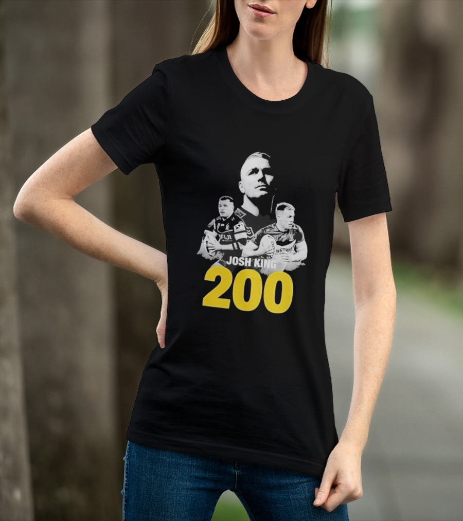 Josh King 200 Rugby Milestone T-Shirt