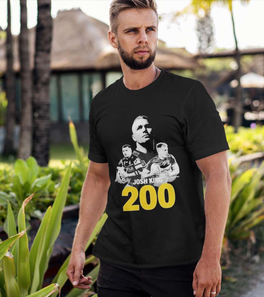 Josh King 200 Rugby Milestone T-Shirt