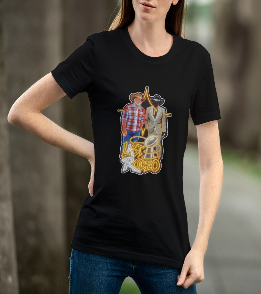 Last Rodeo Pittsburgh Steelers Football Trophy 2026 T-Shirt