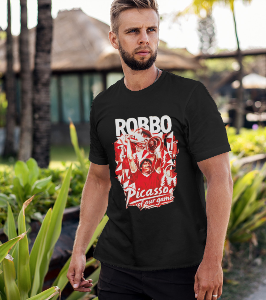 Robbo Picasso Of Our Game Nottm Forest Triumph Celebration T-Shirt