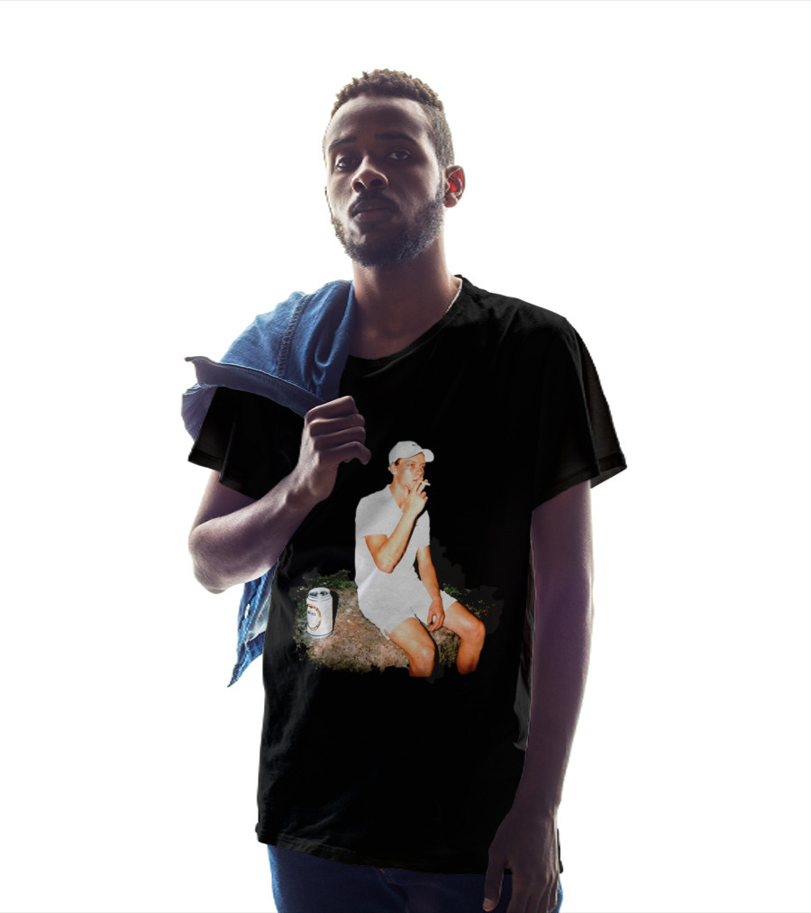 Wimbledon 2026 Men's Singles Italy Jannik Sinner Smoking With Beer T-Shirt