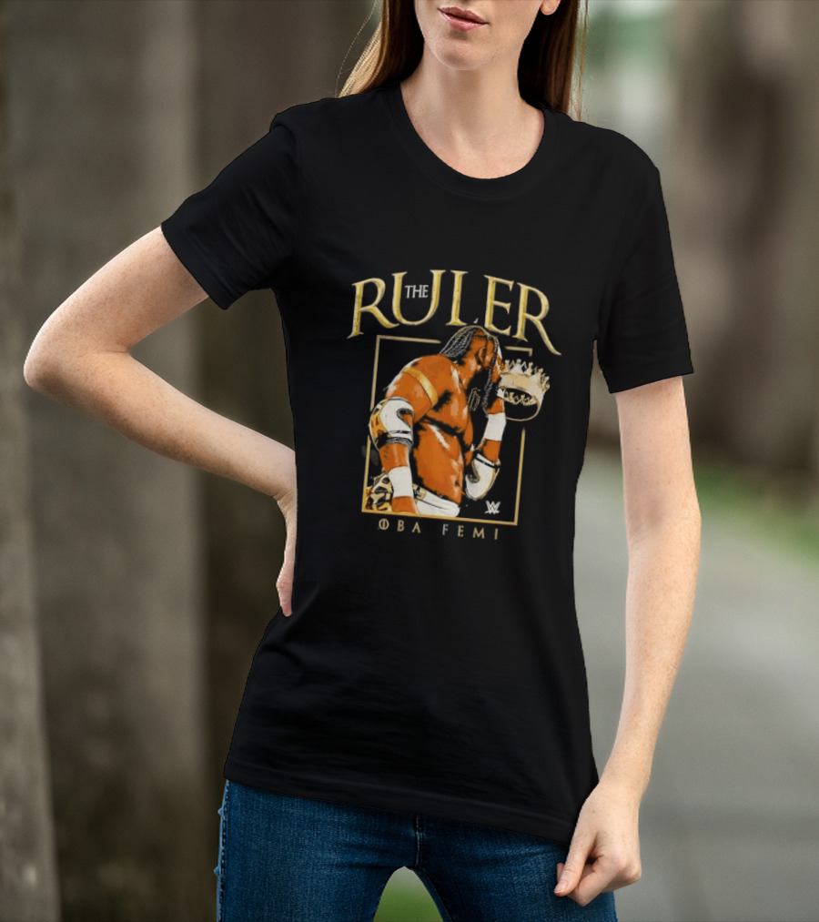 WWE The Ruler Oba Femi Wrestling Legend T-Shirt