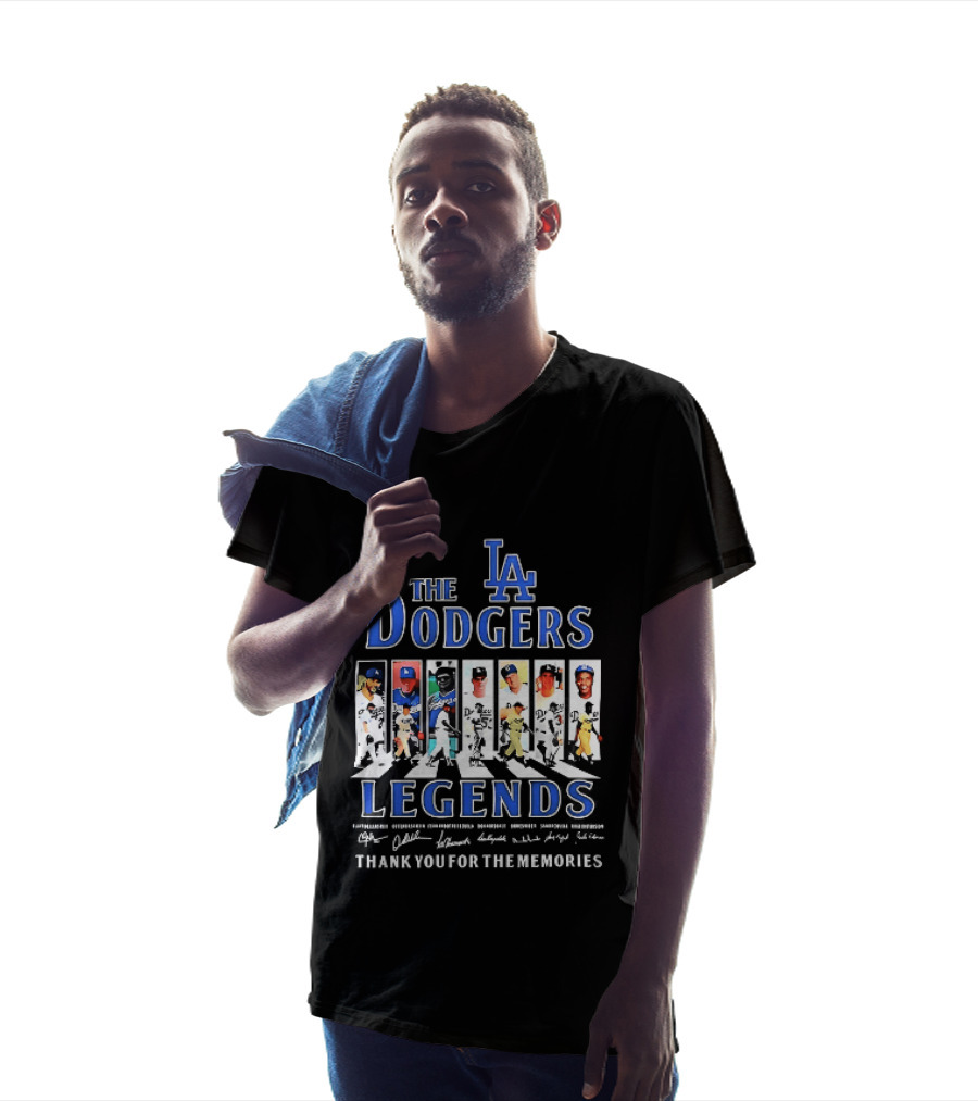 The Dodgers Legends Thank You For The Memories Icons LA T-Shirt