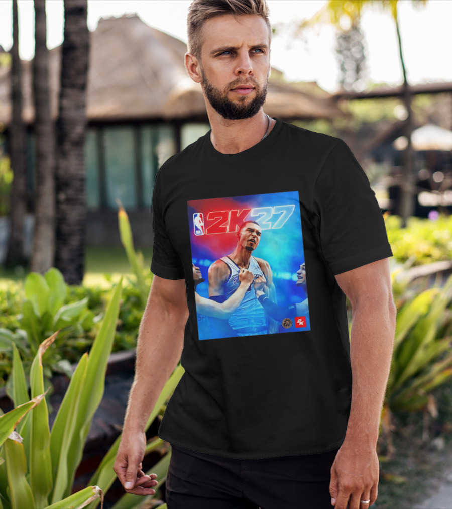 NBA 2K27 Victor Wembanyama San Antonio Spurs T-Shirt