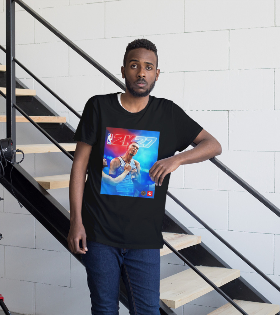 NBA 2K27 Victor Wembanyama San Antonio Spurs T-Shirt