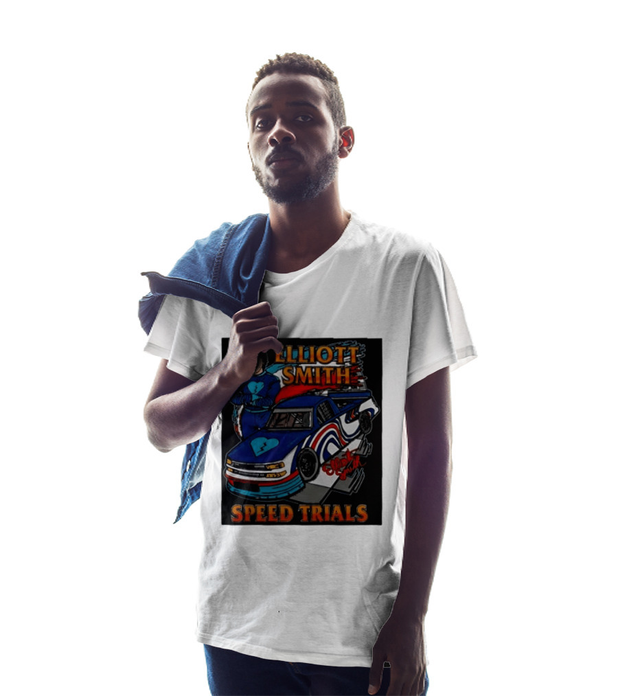 Elliott Smith Speed Trials Racing Car T-Shirt