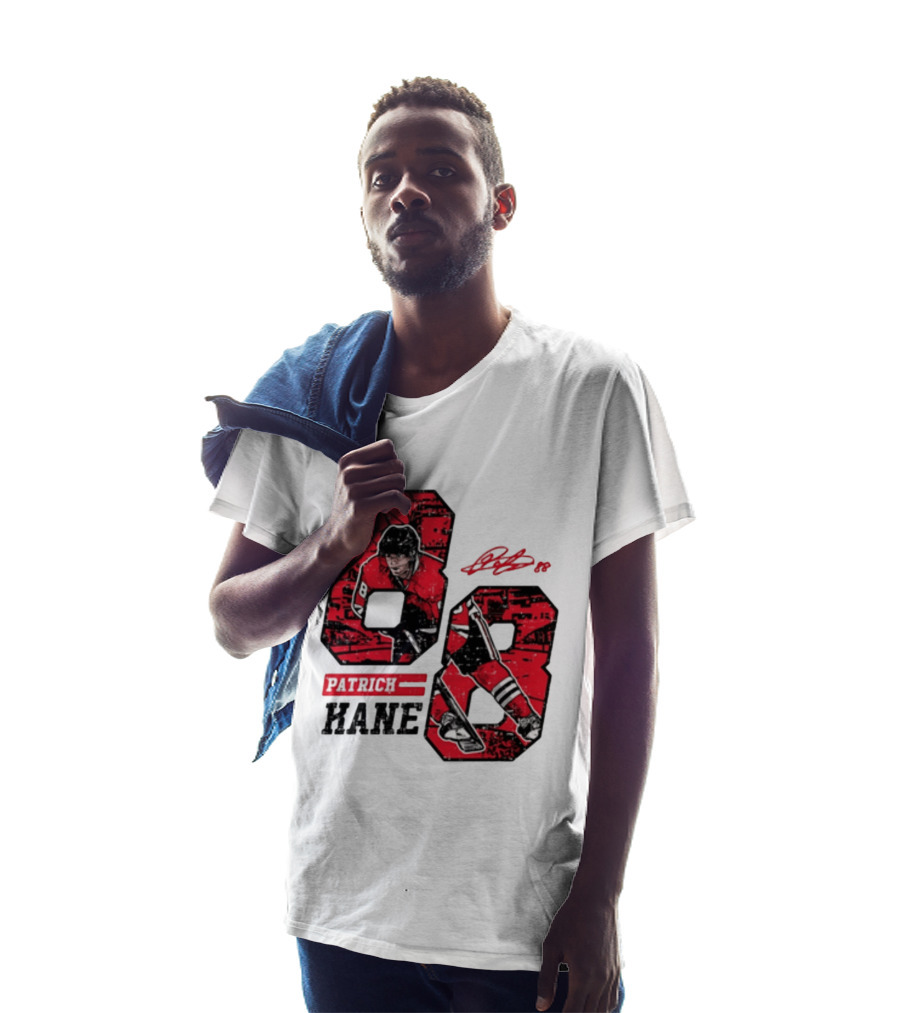 Patrick Kane Chicago Blackhawks 88 Comic Style Collaboration T-Shirt