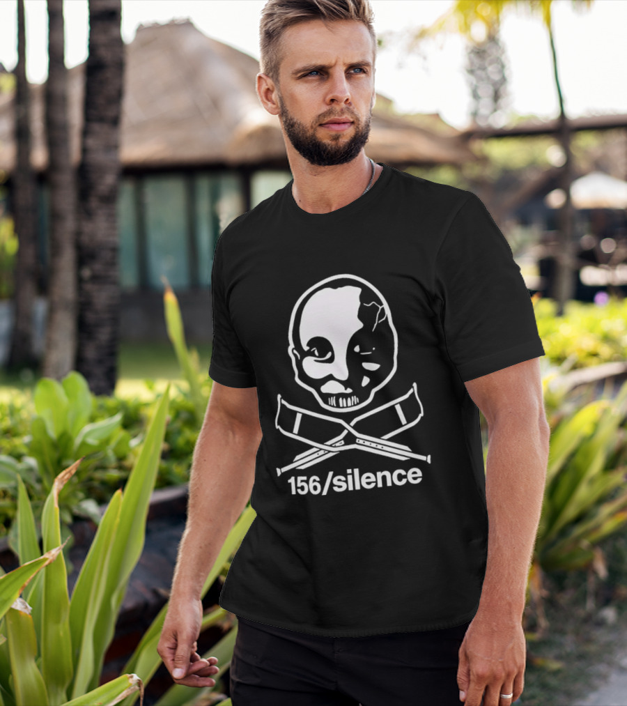 156 Silence Skeleton Face World Tour 2026 T-Shirt