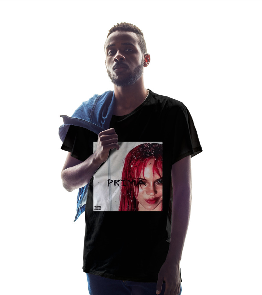 Adela Jergova Prima New Album Cover 2026 Pink Hair T-Shirt