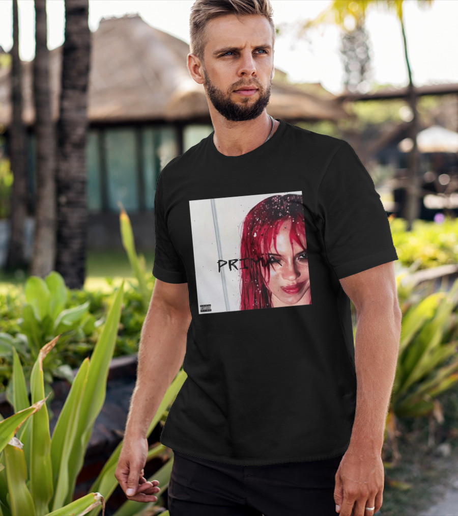 Adela Jergova Prima New Album Cover 2026 Pink Hair T-Shirt