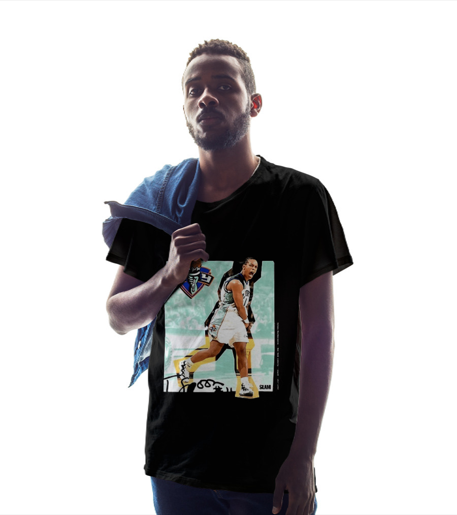 WNBA Legends Teresa Weatherspoon New York Liberty SLAM T-Shirt