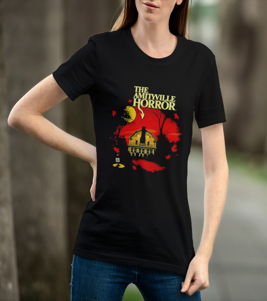 The Amityville Horror Haunted House Red Sky T-Shirt