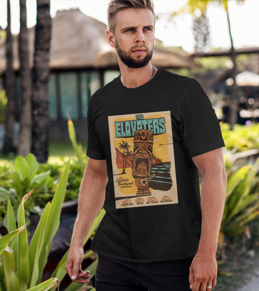 The Elovaters 2026 Levitate Backyard Marshfield MA Event With The Guess Who Max DJ Boppa Emily Rose Sept 18 25 T-Shirt