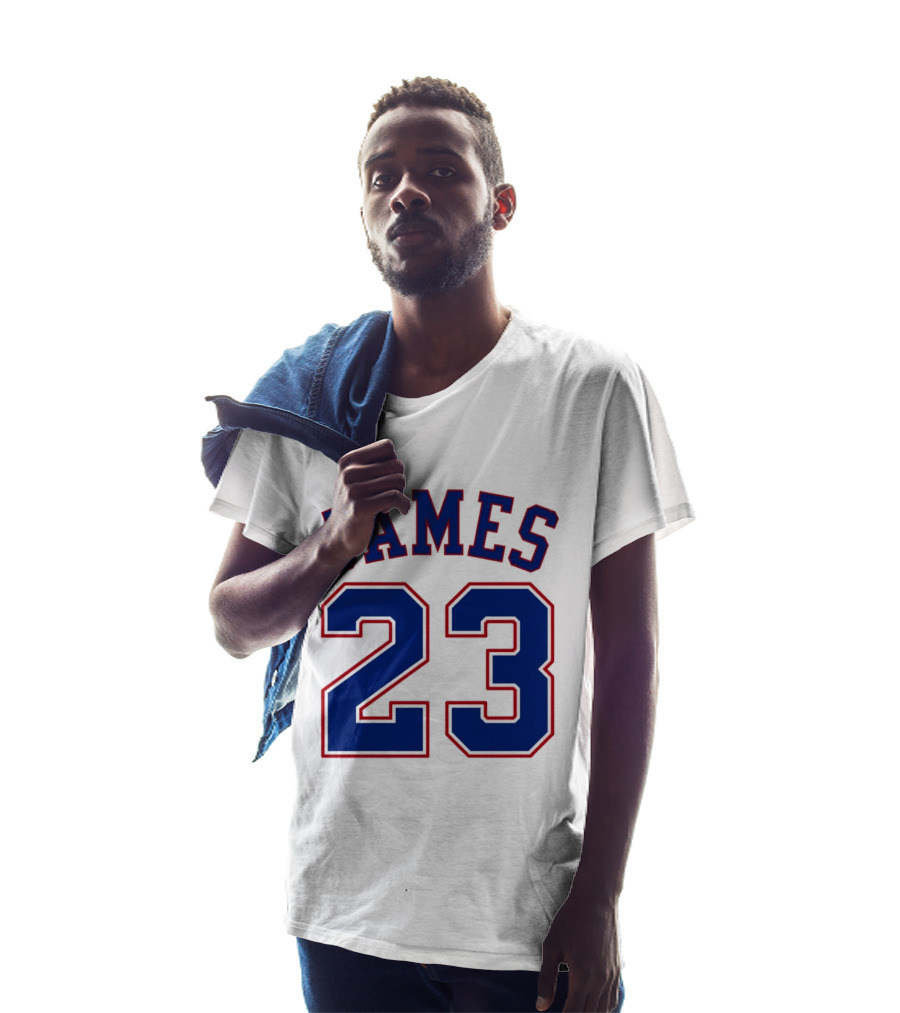 James 23 Philadelphia 76er The King T-Shirt