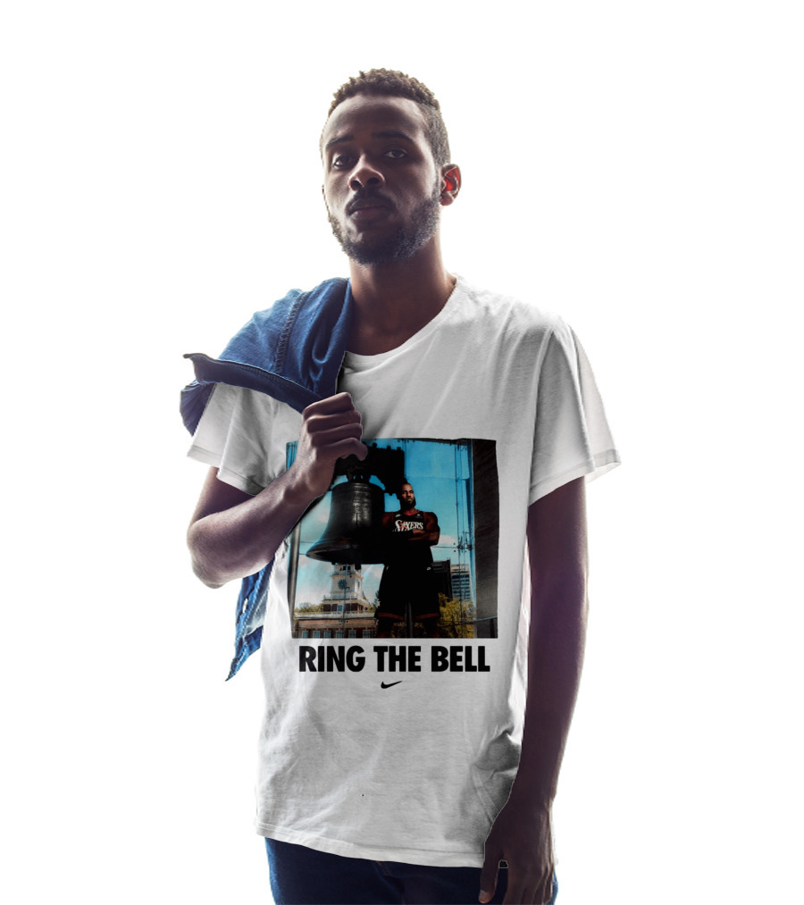 LeBron James Sixers Liberty Bell Ring The Bell T-Shirt