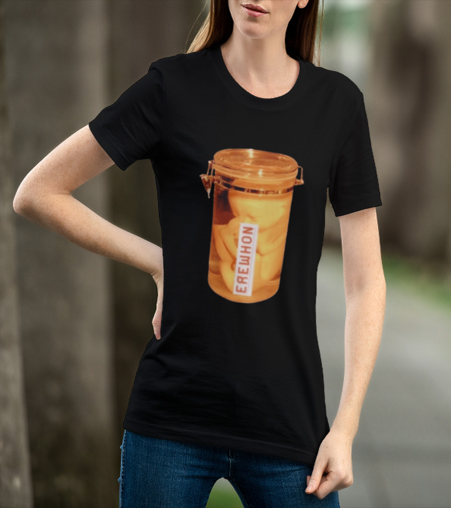 Erewhon Baby Jar Conceptual Artwork In Glass Container T-Shirt