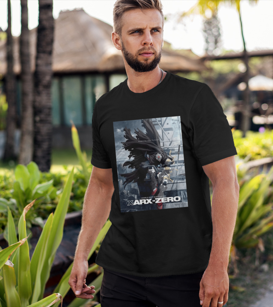 Rewrite The Future Mobile Suit Gundam RG Xarx Zero New Series T-Shirt