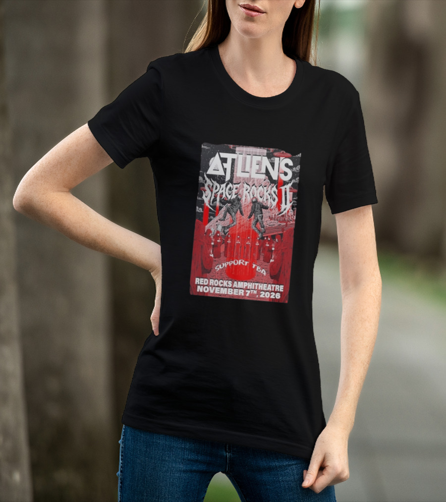 ATLiens Space Rocks II Red Rocks Amphitheatre November 7th 2026 Support TBA T-Shirt