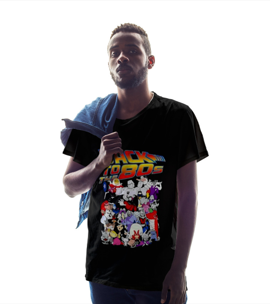 Back To The 80s Various Cartoon Villains Retro Nostalgia T-Shirt