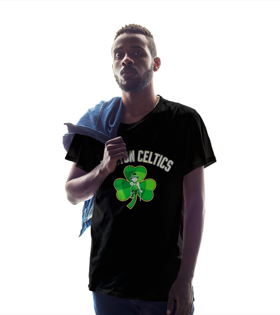 Boston Celtics Shamrock St Patrick's Day 2026 T-Shirt
