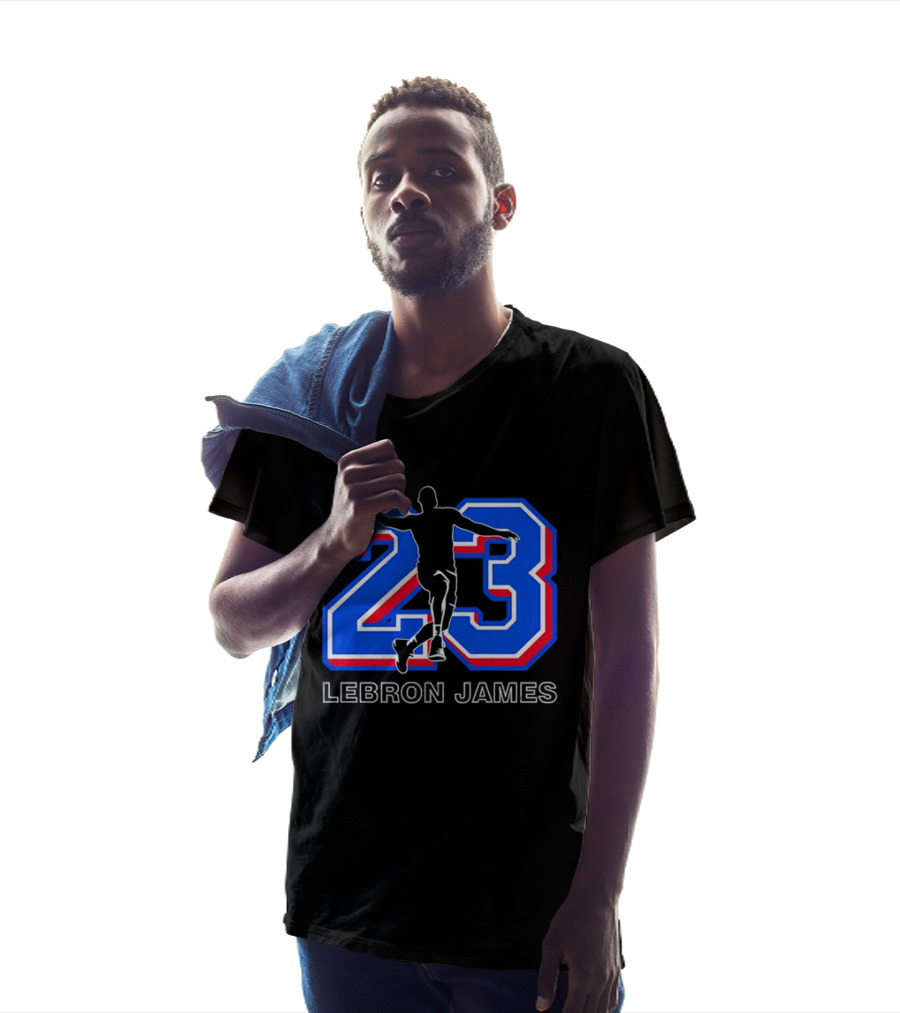 LeBron James 23 Basketball Dunk T-Shirt