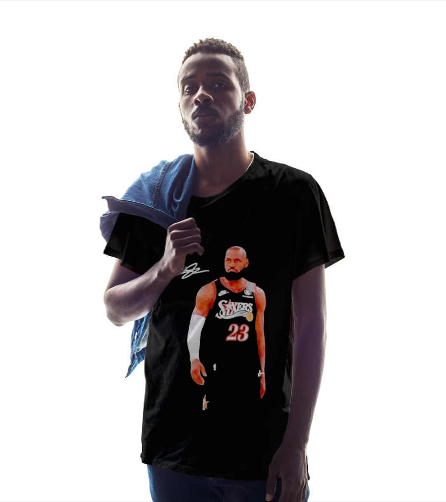 LeBron James 76ers 23 Basketball Edition T-Shirt