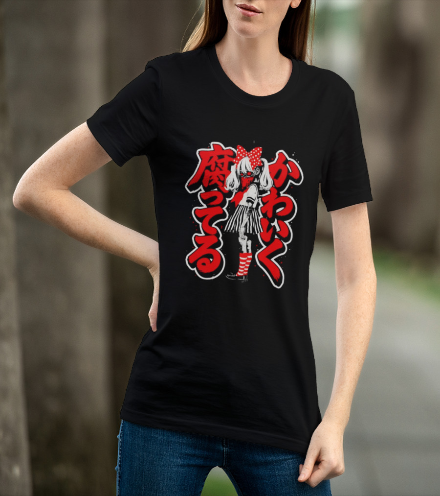 Horror Anime Manga Aesthetics Japanese T-Shirt