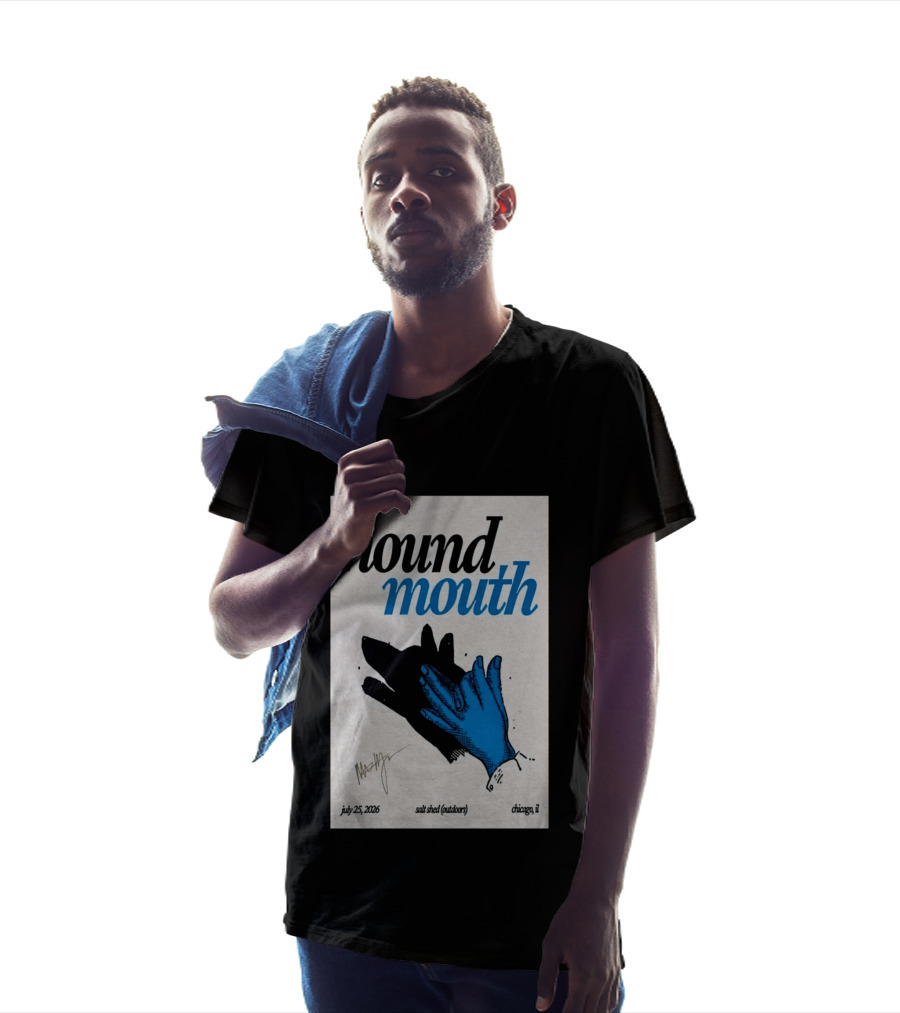 Hound Mouth July 25 2026 Salt Shed Chicago IL Outdoors T-Shirt
