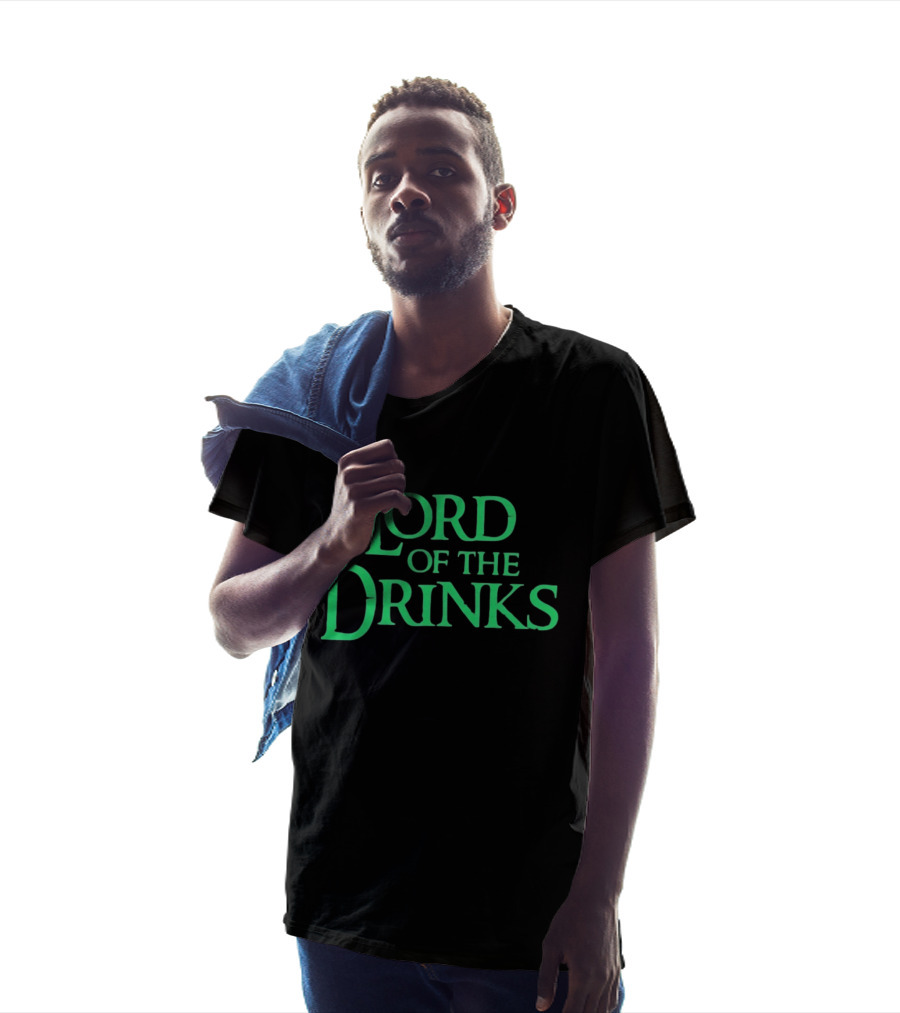 Lord Of The Drinks Funny Drinking Lover Humor Party T-Shirt