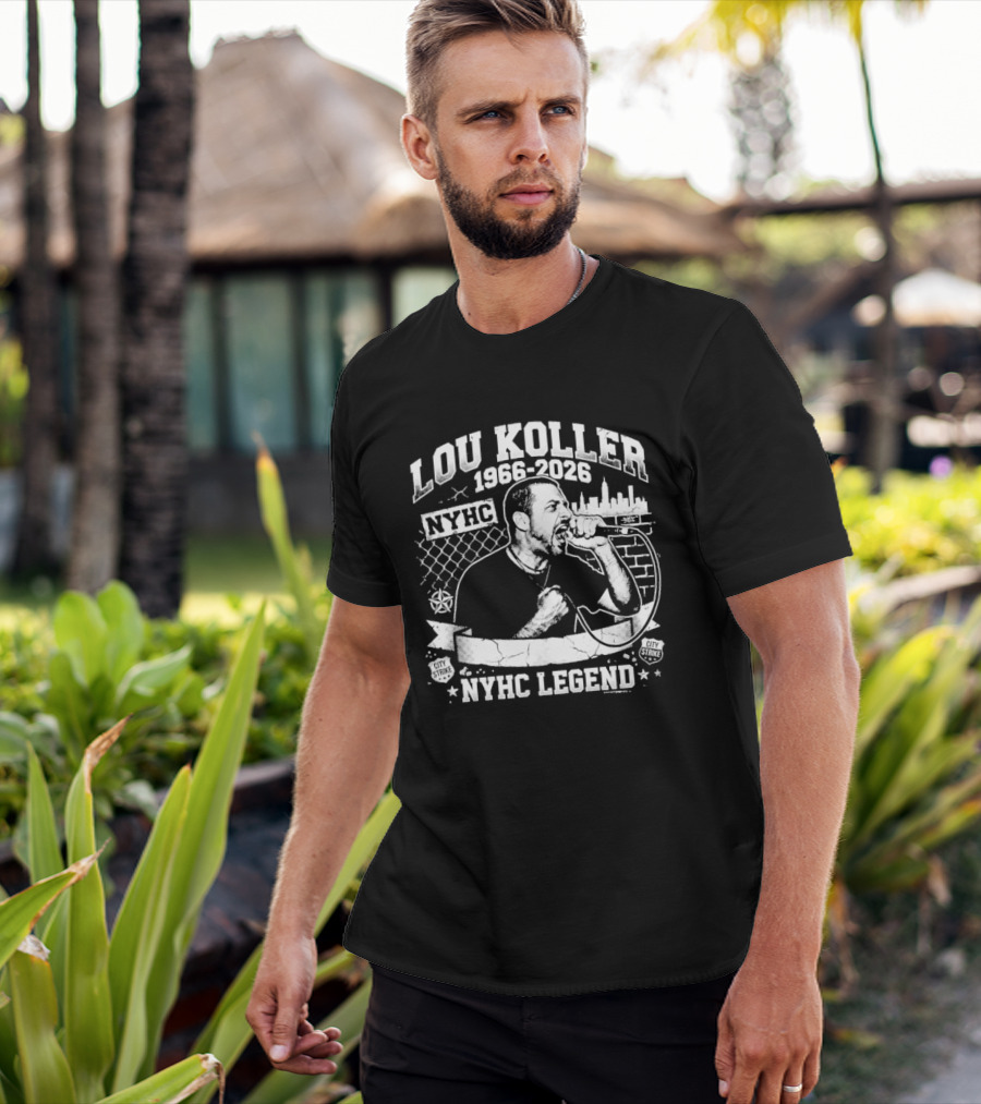 Lou Koller 1966 2026 NYHC Legend NYHC T-Shirt