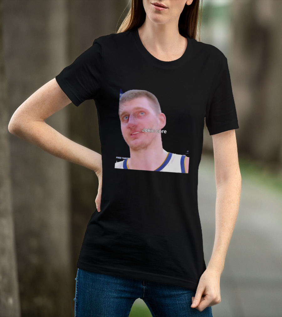 Jokic Core Nikola Jokic Free Throw Basketball T-Shirt