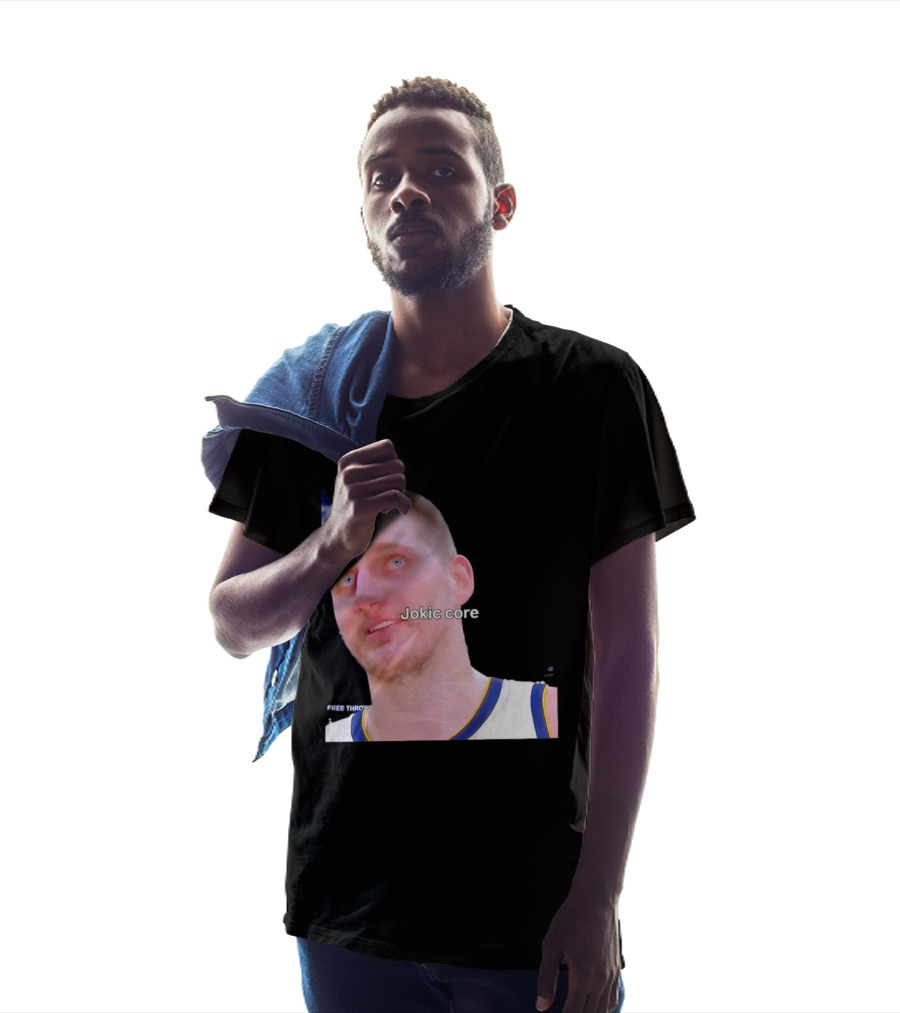 Jokic Core Nikola Jokic Free Throw Basketball T-Shirt