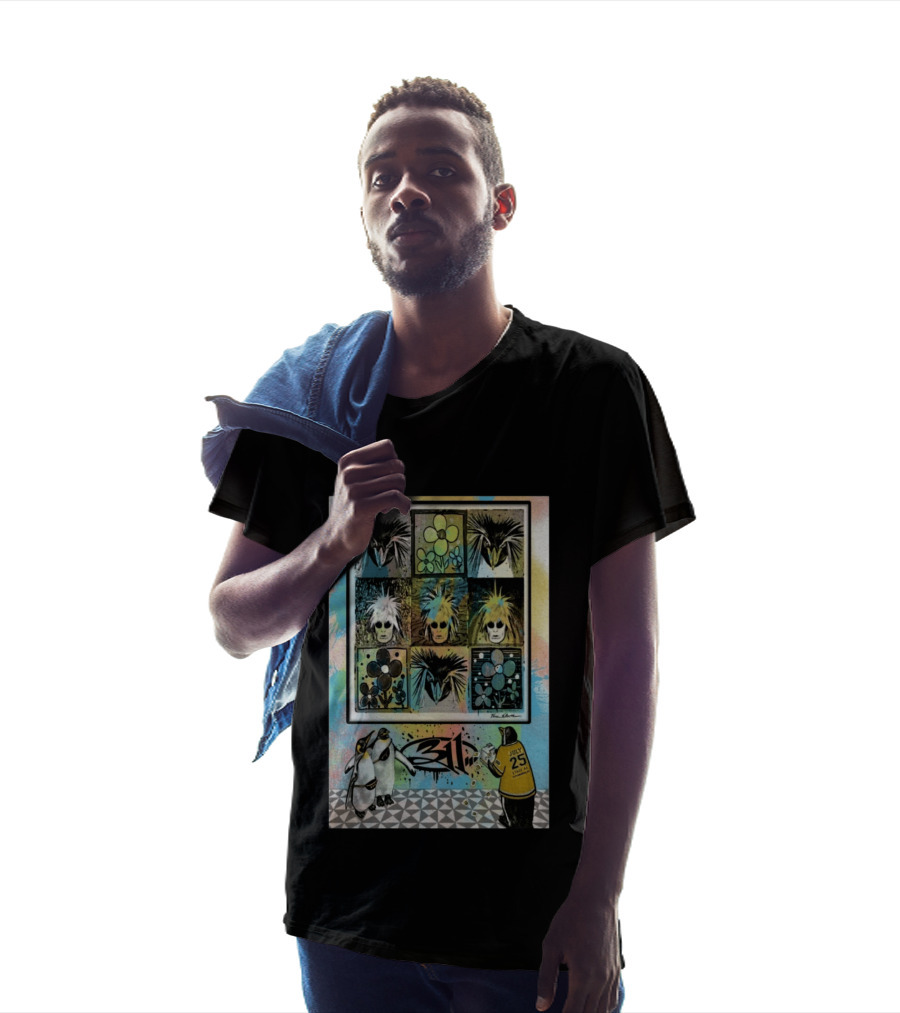 311 July 25 2026 Pittsburgh PA Penguins And Flowers By PaleoDesigns T-Shirt
