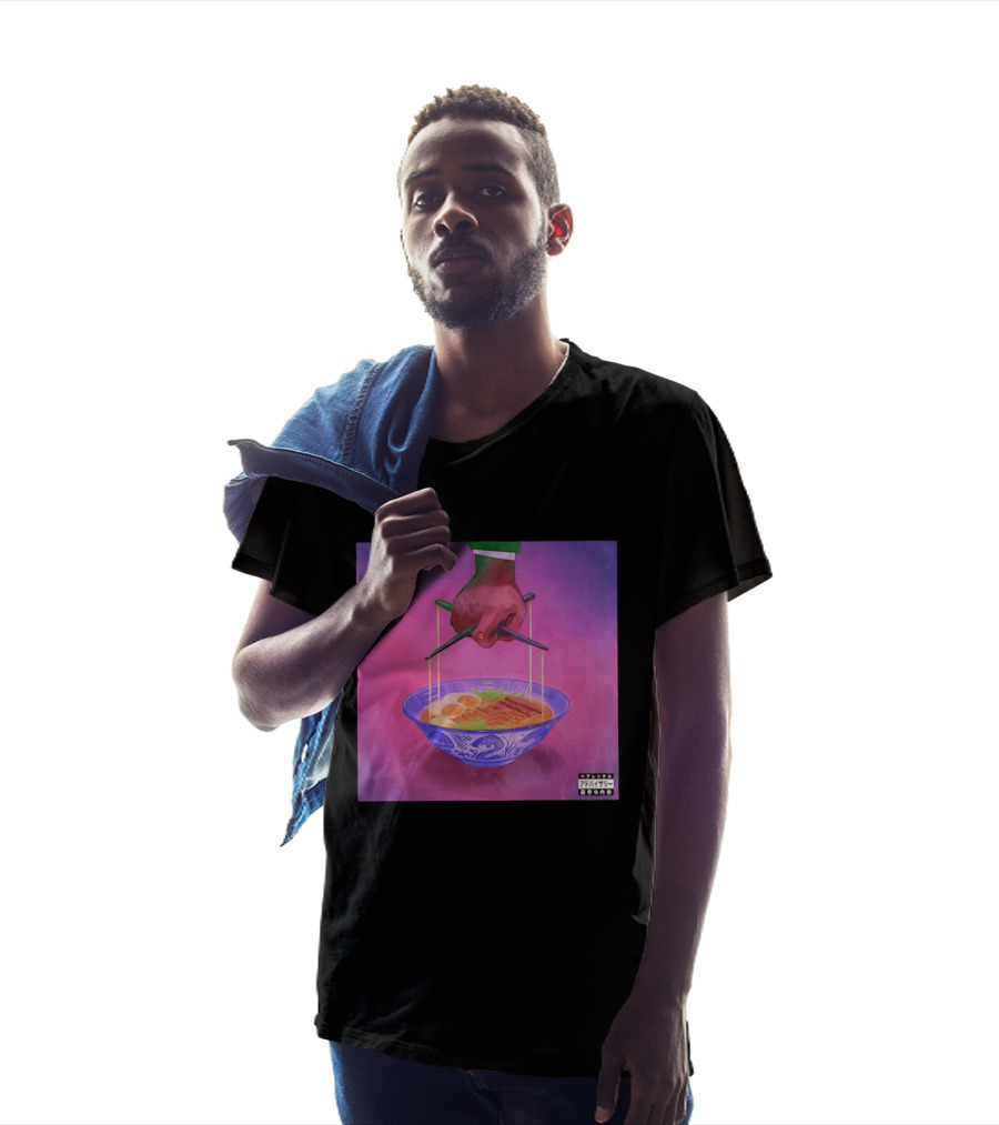 Parental Advisory Explicit Content Ramen Puppet Master Japanese Noodles Bowl T-Shirt