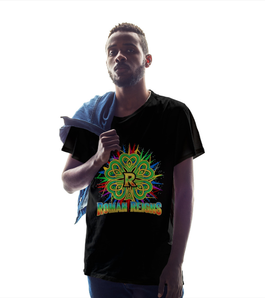 Roman Reigns Shamrock St Patrick's Day 2026 WWE Celebration T-Shirt