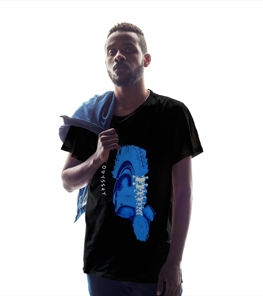 The Odyssey Greek Spartan Corinthian Helmet T-Shirt