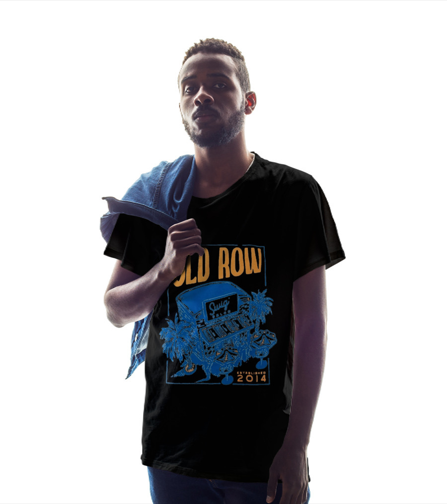 Old Row Swig Tiki Bar Est 2014 T-Shirt