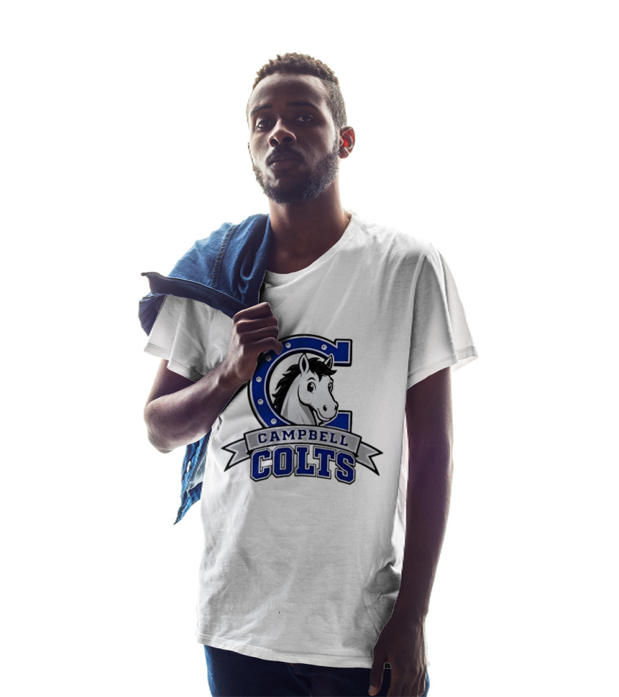 Campbell Colts Athletic Horse T-Shirt