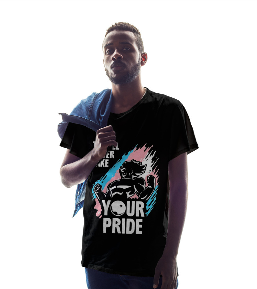 They'll Never Take Your Pride LGBTQ Superhero T-Shirt