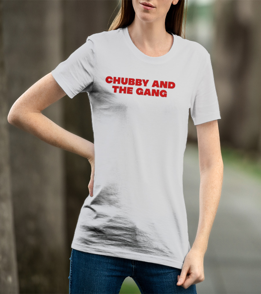 Chubby And The Gang Bold Red T-Shirt