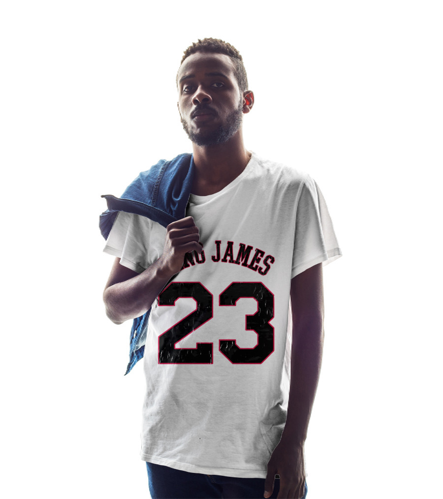 King James 23 Retro Basketball T-Shirt