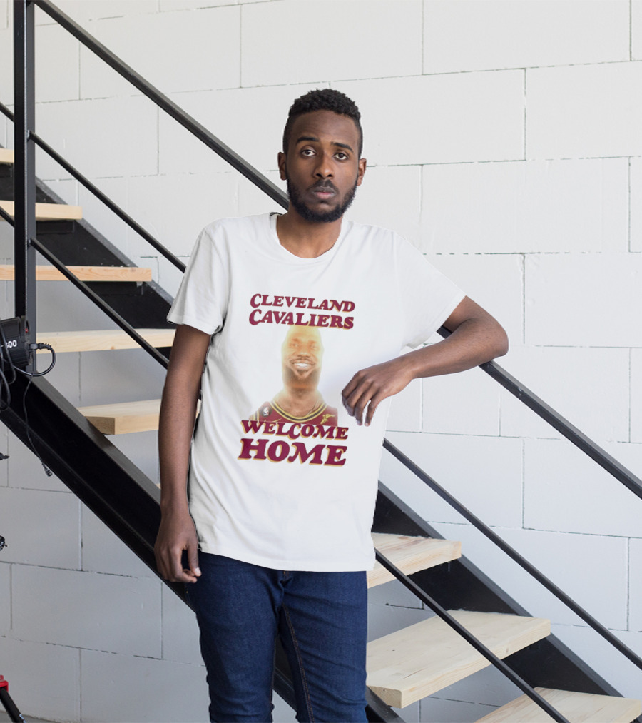 Cleveland Cavaliers Welcome Home LeBron James T-Shirt