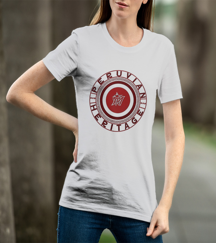 Miami Marlins Peruvian Heritage 2026 Celebration T-Shirt